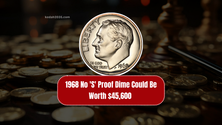 1968 No ‘S’ Proof Dime Could Be Worth $45,600 – Check Your Pockets For This Rare Coin